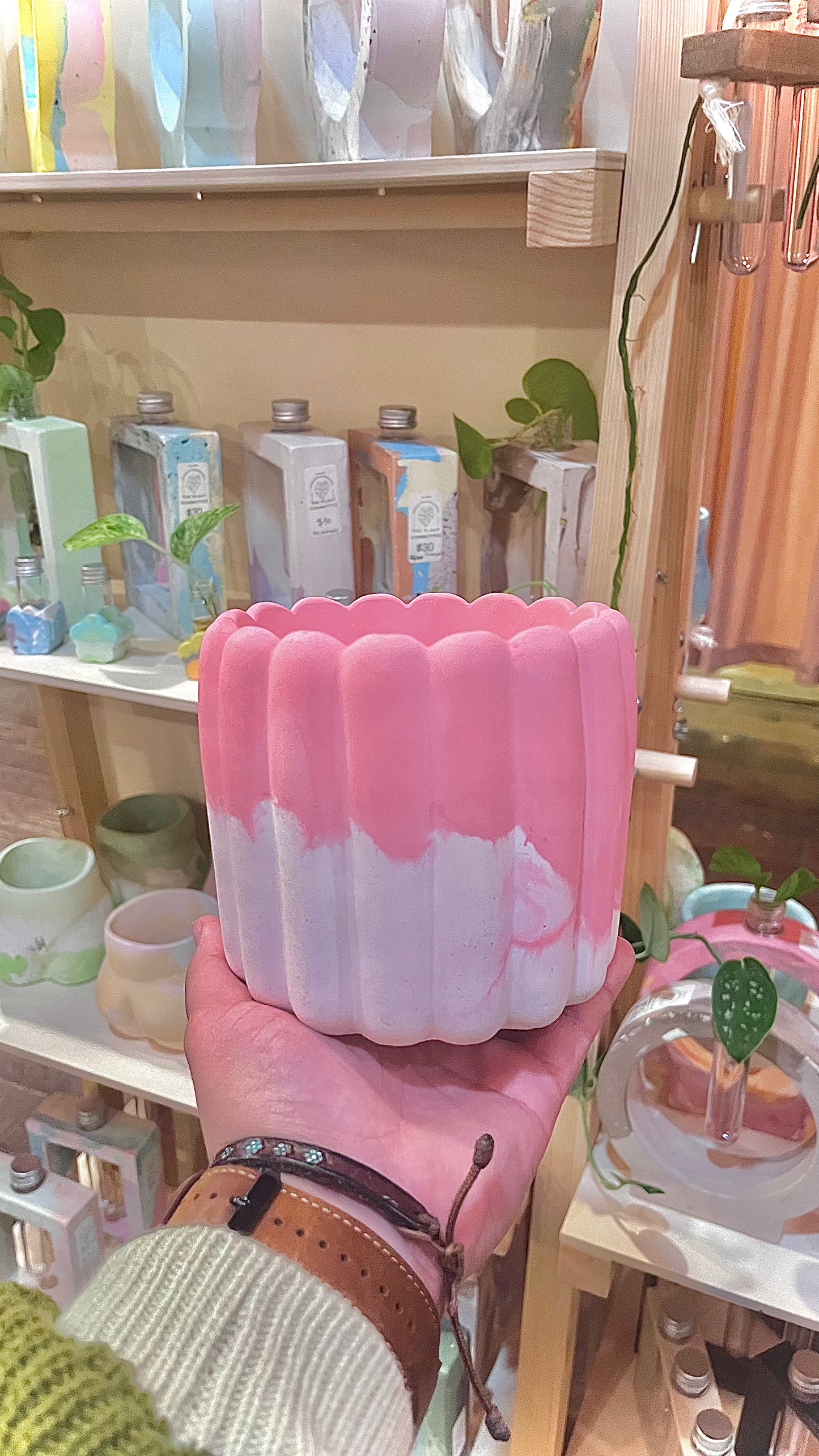 Scallop Planter